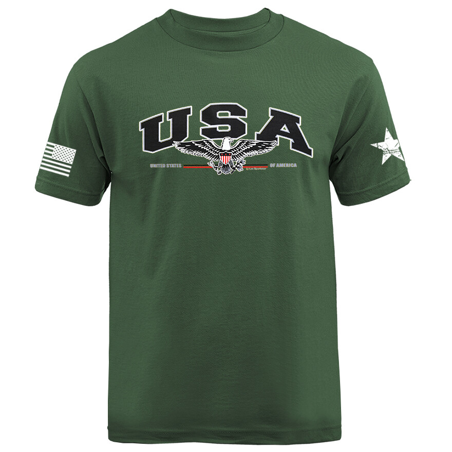 United States of America USA Patriotic American Pride US Flag T-shirt