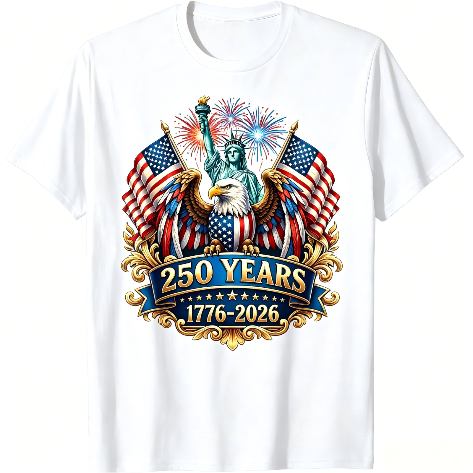 250th Anniversary USA 250 Year America Patriotic 4th of July T-Shirt