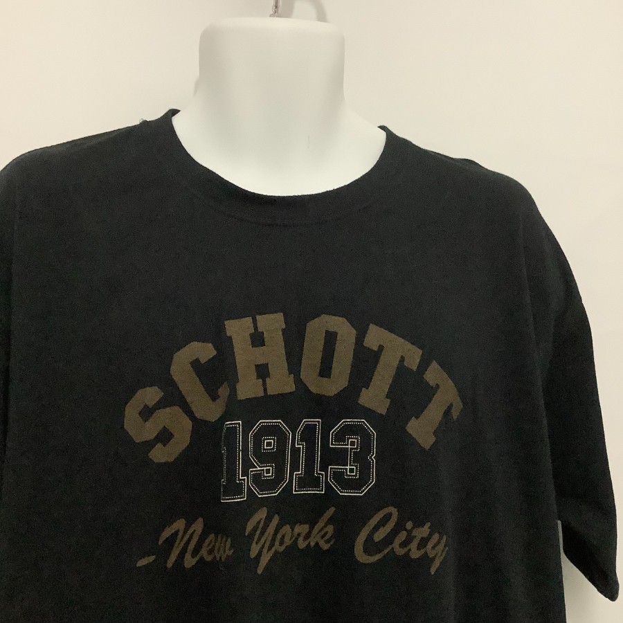 Schott New York City 1913 100 Percent Cotton T Shirt XXL Style BASIC7 GRS06007